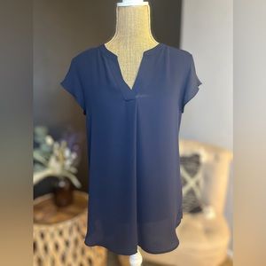 Van Heusen, NWT Navy Blouse